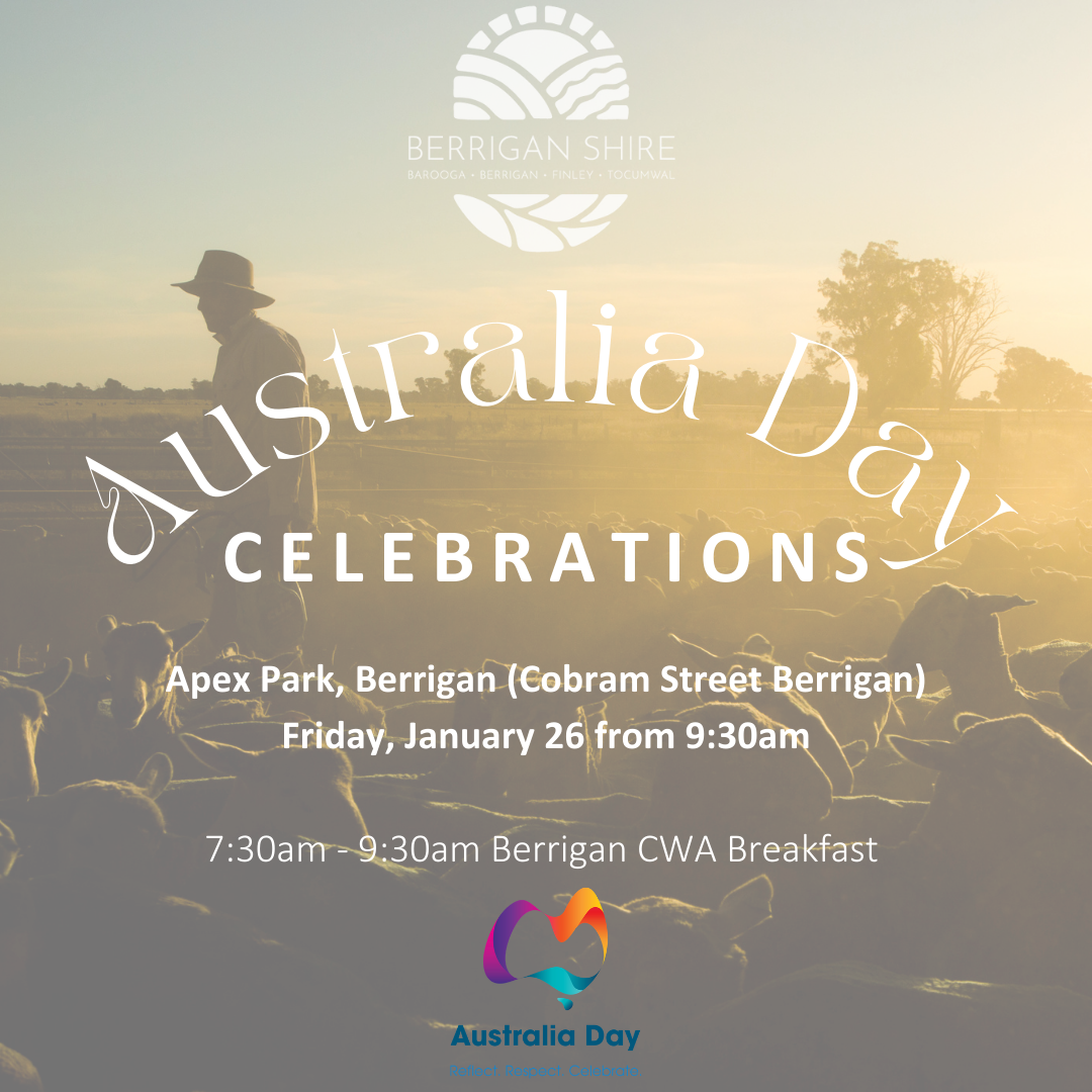 Australia Day Awards Berrigan Shire Council