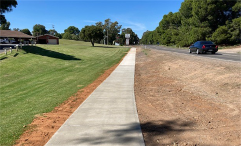 Tocumwal Golf Club pathway project.PNG